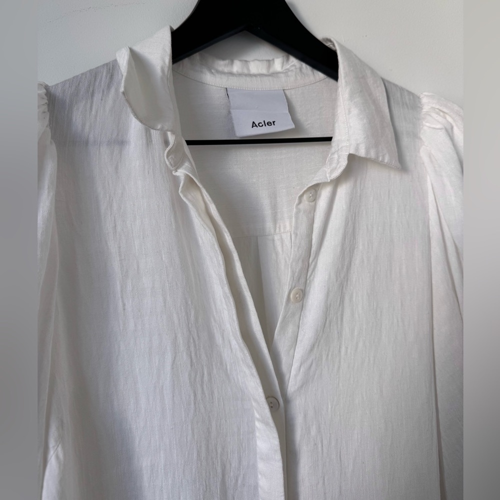 Acler Sherwood Dress in White - Size S - Picture 9 of 13